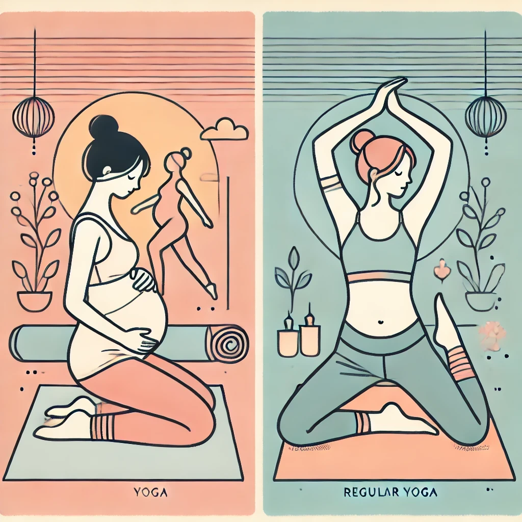 Pregnancy Yoga vs. Regular Yoga: What’s the Difference?