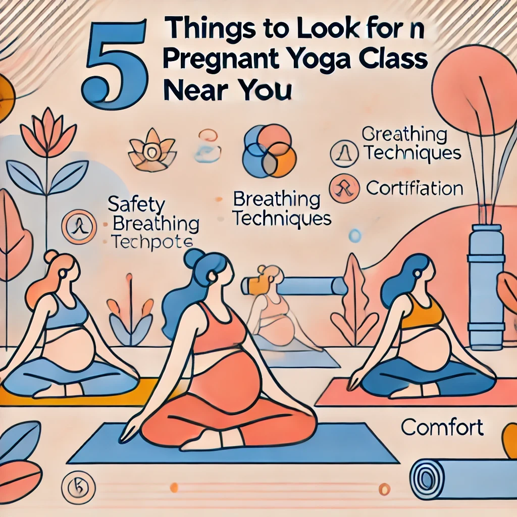 5 Things to Look For in a Pregnant Yoga Class Near You