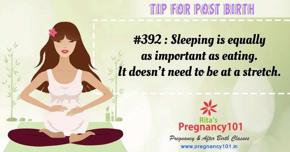 Sleeping is equally as important as eating