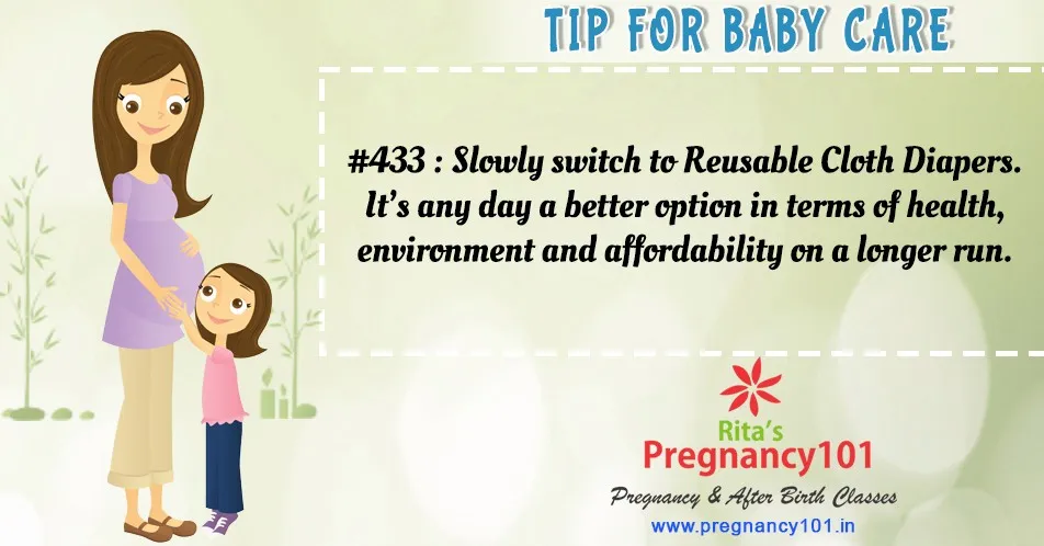 Slowly switch to reusable cloth diapers