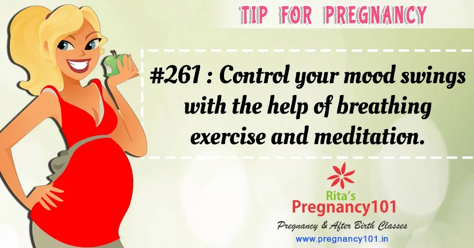 Control your mood swings with the help of breathing exercise and meditation
