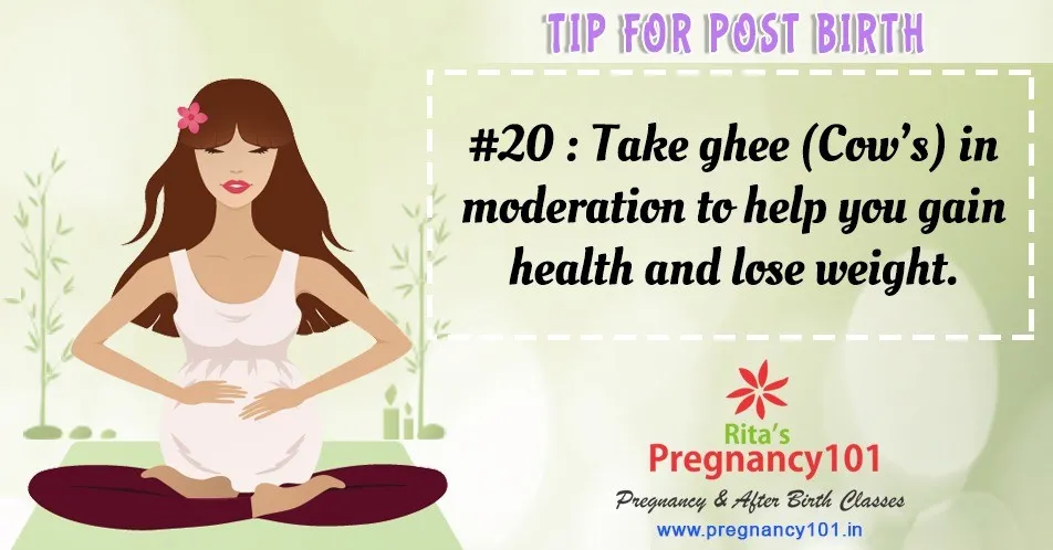 Cows ghee in moderation to help you gain health and lose weight