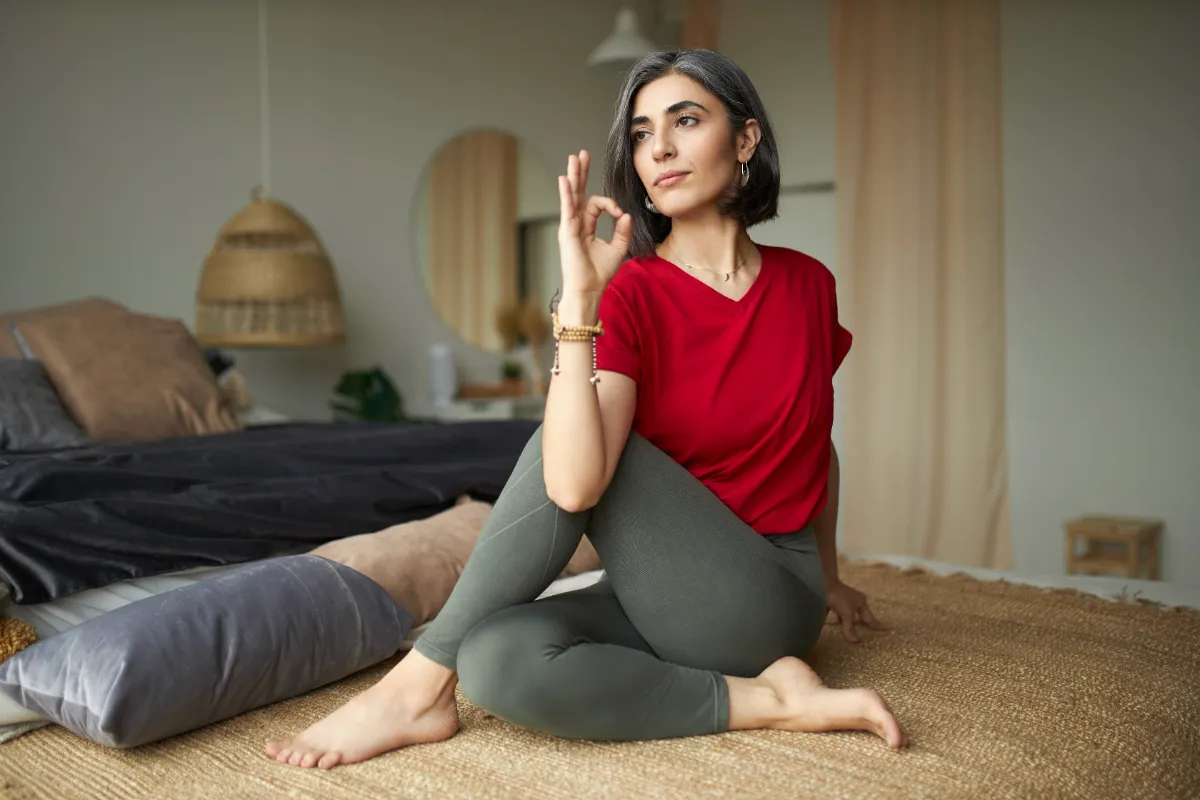 Couple preparing for pregnancy with preconception program