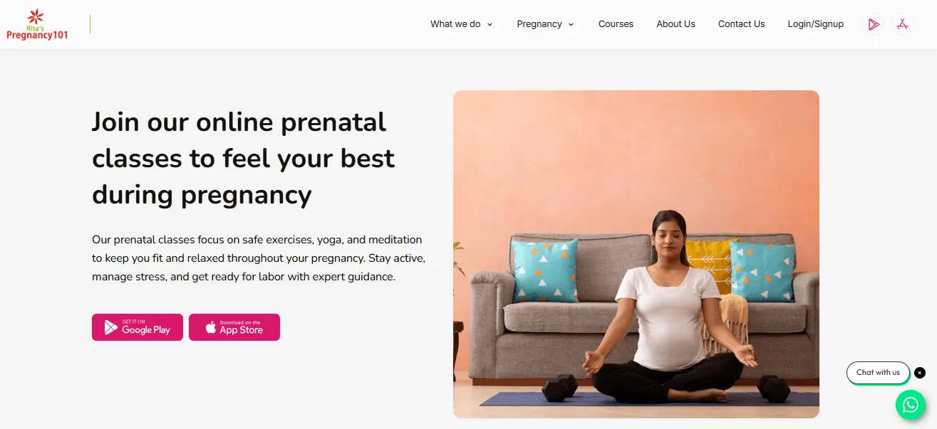Online prenatal yoga classes