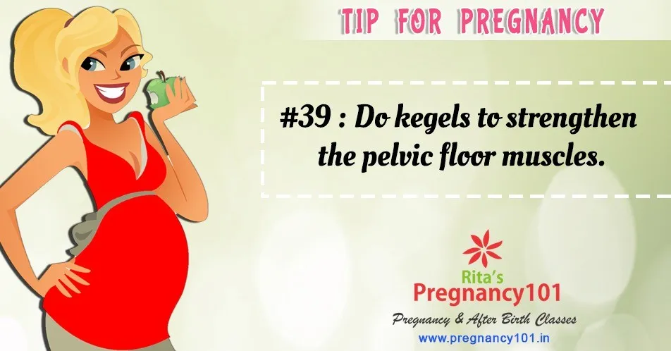 Do kegels to strengthen the pelvic floor muscles