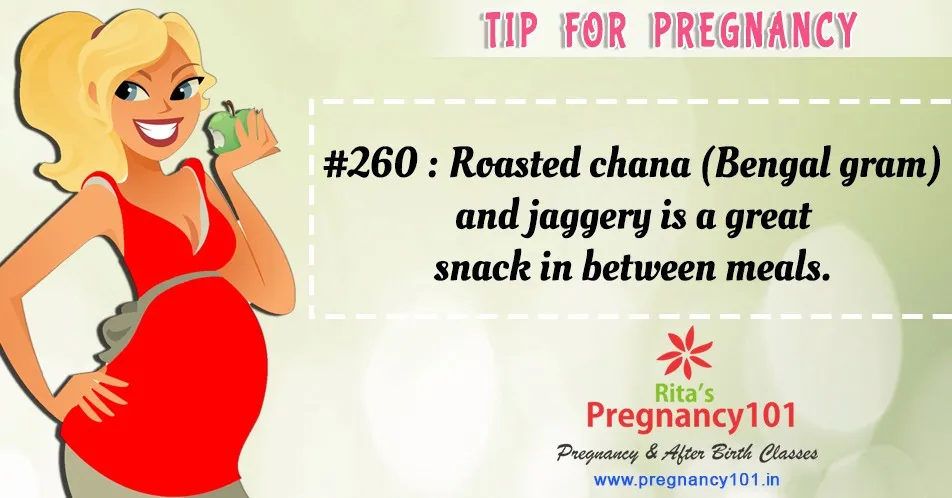 Roasted chana bengal gram and jaggery is a great snack in between meals