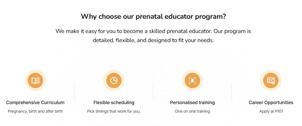 Prenatal educator program benefits