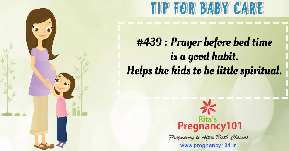 Prayer before bed time is a good habit