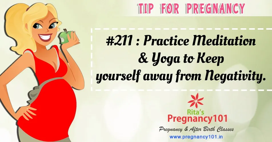 Practice meditation yoga to keep yourself away from negativity