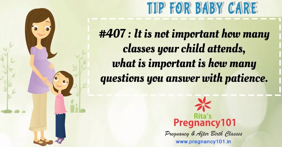 It is not important how many classes your child attends