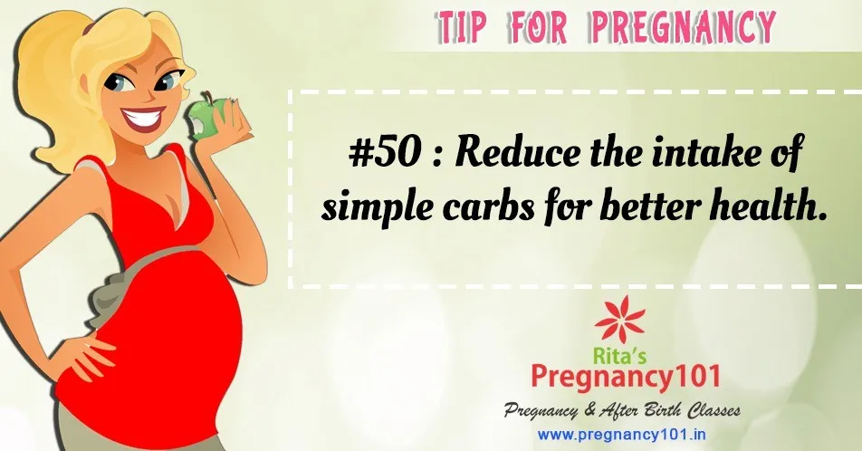 Reduce the intake of simple carbs for better health