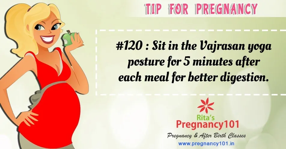 Sit in the vajrasan yoga posture for 5 minutes after each meal