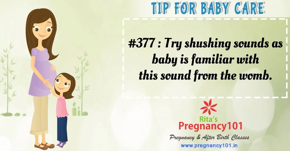 Try shushing sounds as baby is familiar with this sound from the womb