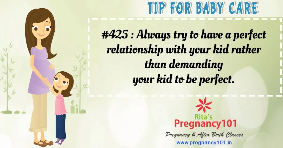 Ave a perfect relationship with your kid