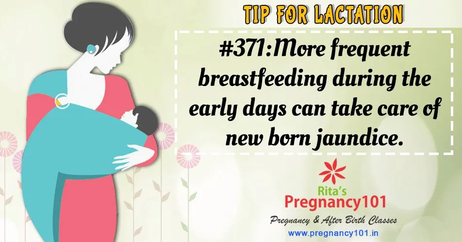 More frequent breastfeeding during the early days can take care of new born jaundice