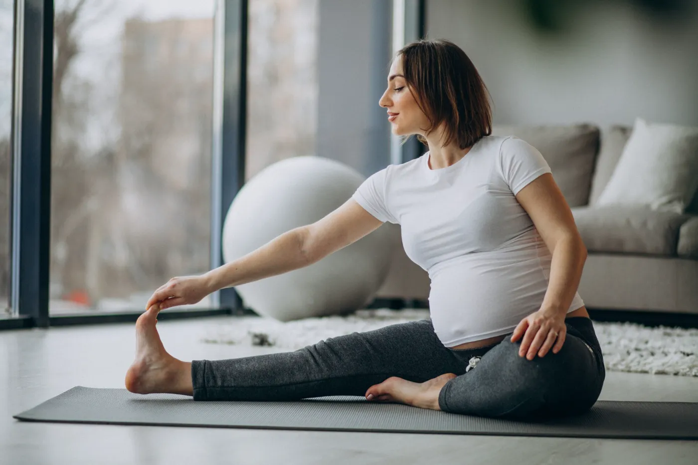 pregnancy yoga