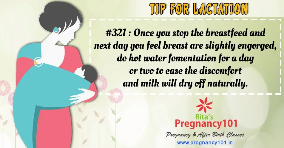 Once you decide to stop the breastfeed dont feel guilty and restart
