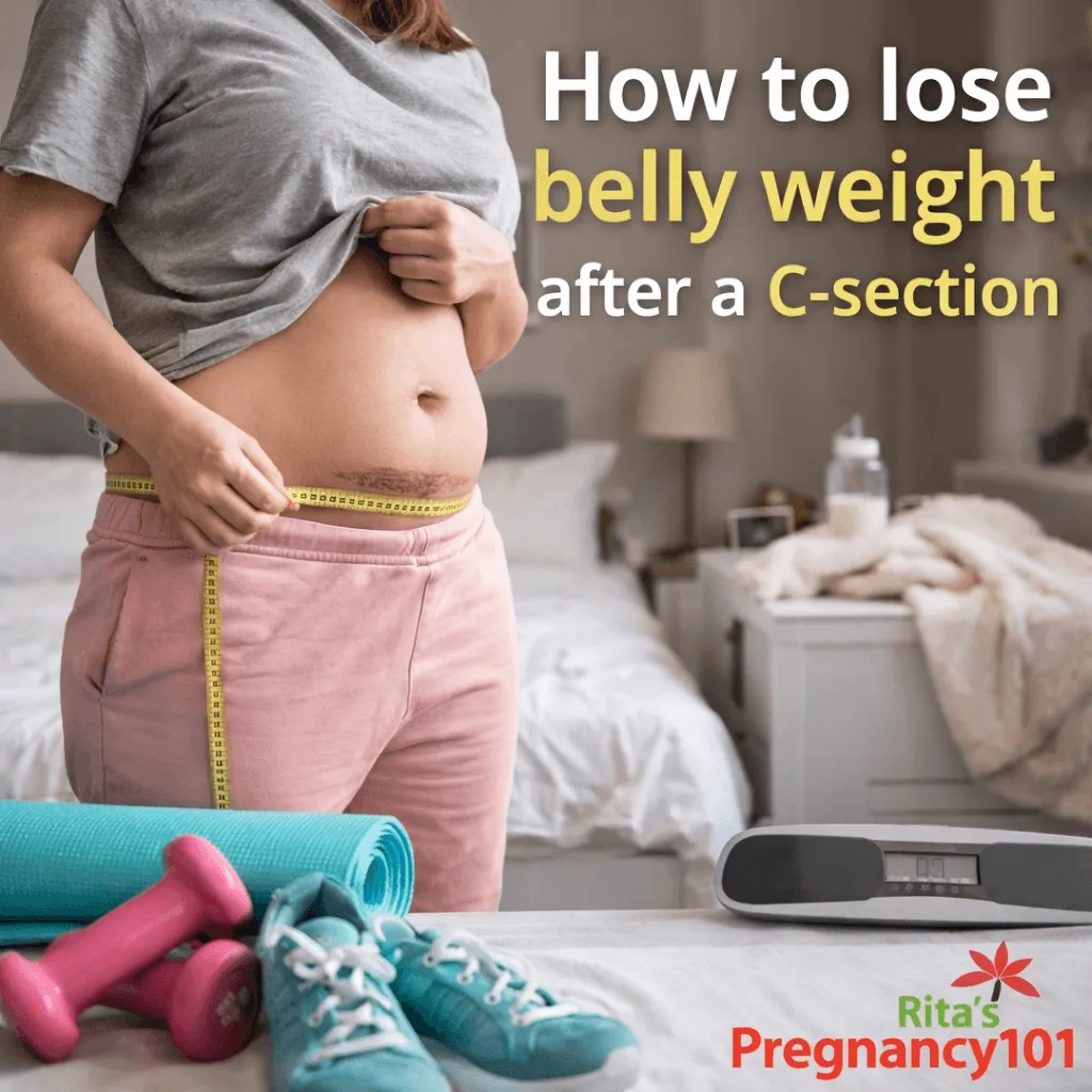 How to Lose Belly Weight After a C-Section