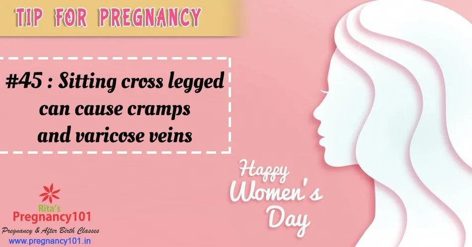 Sitting cross legged can cause cramps and varicose veins