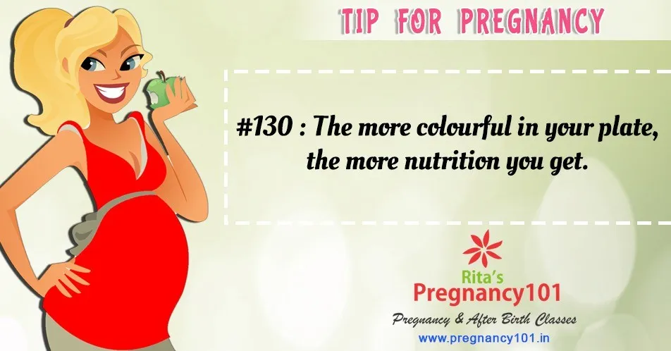 The more colourful in your plate the more nutrition you get