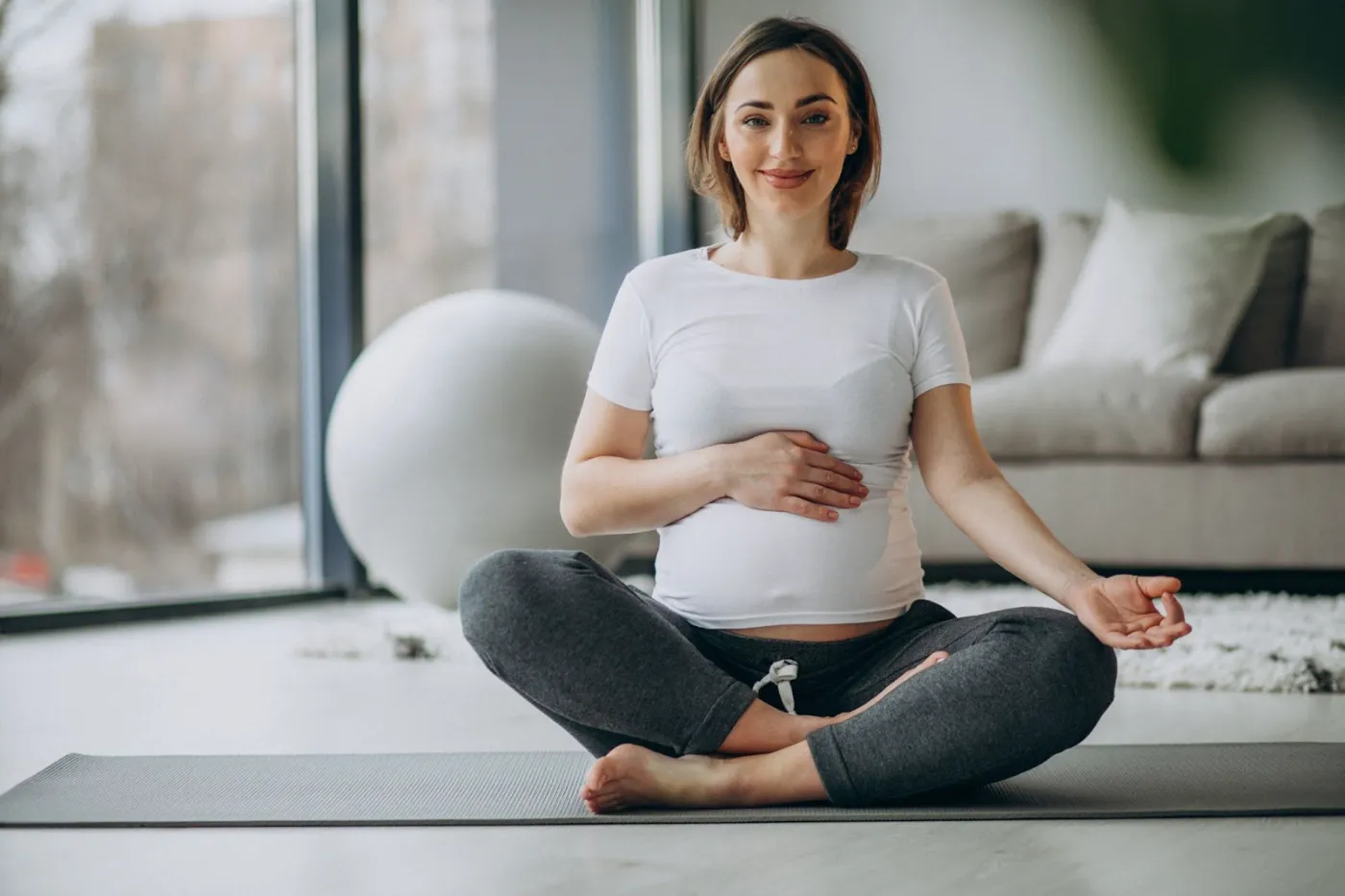 Pregnancy yoga