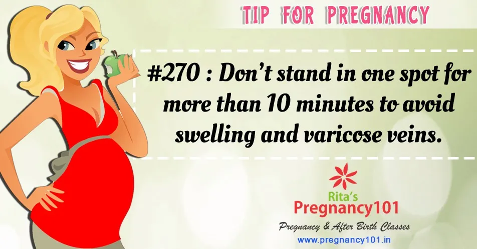 Dont stand in one spot for more than 10 minutes