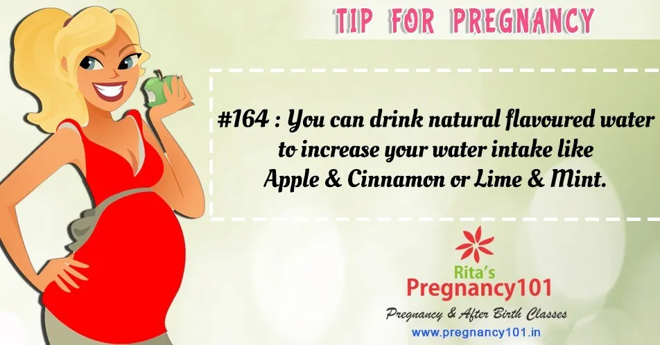Drink natural flavoured water to increase your water intake like apple cinnamon or lime mint
