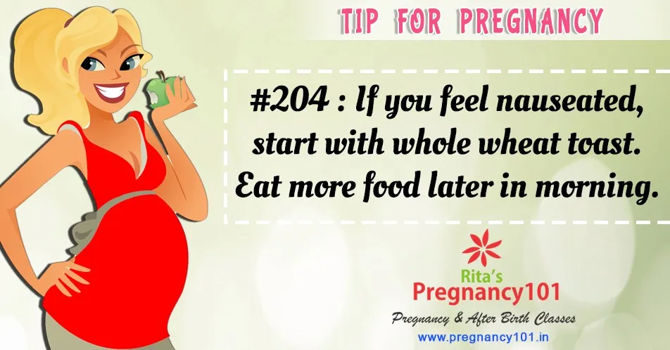 If you feel nauseated start with whole wheat toast eat more food later in morning