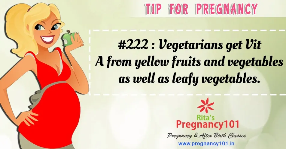 Vegetarians get vit a from yellow fruits and vegetables as well as leafy vegetables