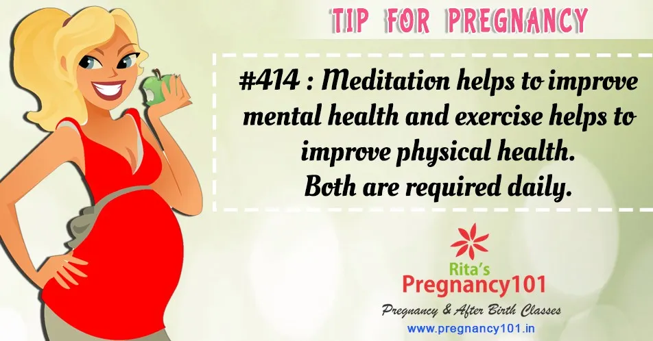 Meditation helps to improve mental health