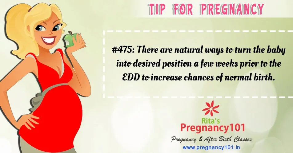 Increase chances of normal birth