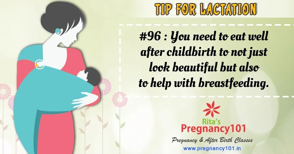 Eat well after childbirth to not just look beautiful but also help with breastfeeding