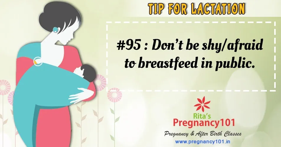 Dont be shyafraid to breastfeed in public