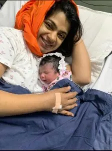 The feeling of holding your little bundle of joy is beyond words and more beautiful than a woman ever dreams of