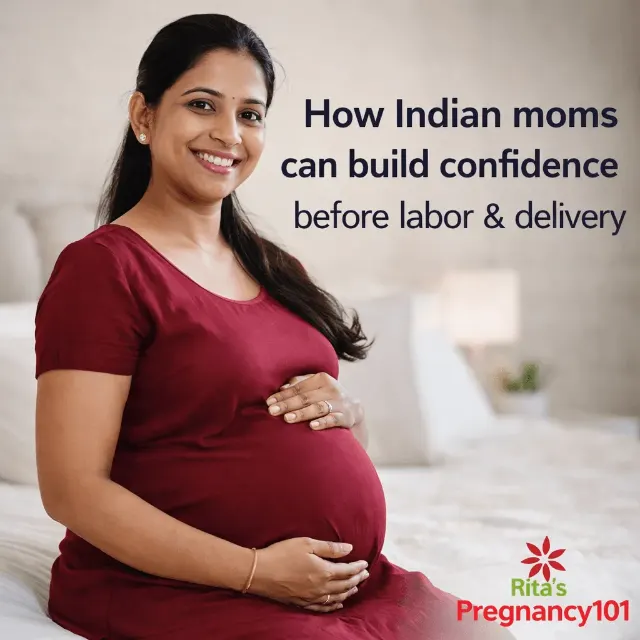 How Indian Moms Can Build Confidence Before Labor & Delivery