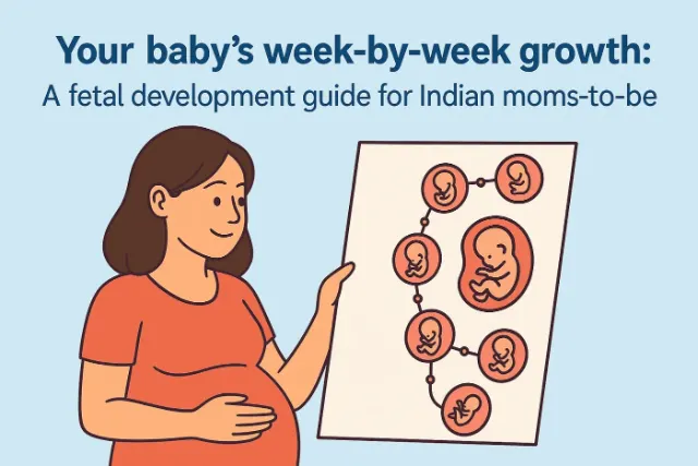 Your Baby’s Week-by-Week Growth: A Fetal Development Guide for Indian Moms-to-be