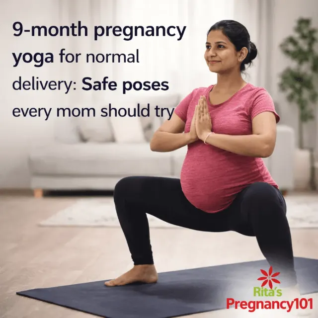 9-month Pregnancy Yoga for Normal Delivery: Safe Poses Every Mom Should Try