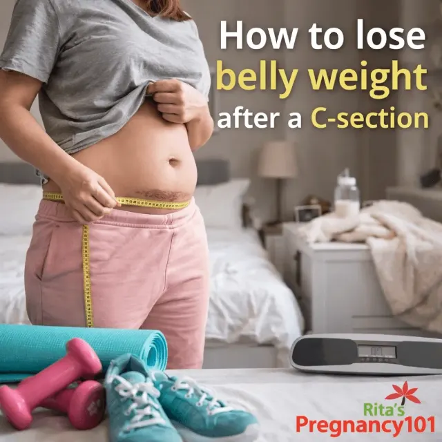 How to Lose Belly Weight After a C-Section