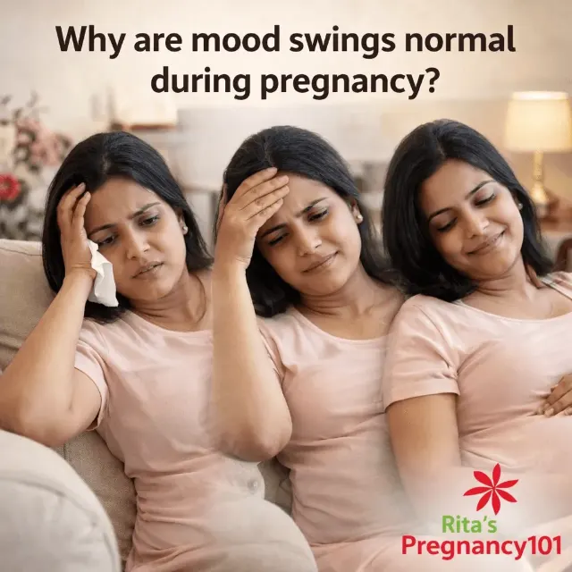 Why are mood swings normal during pregnancy?
