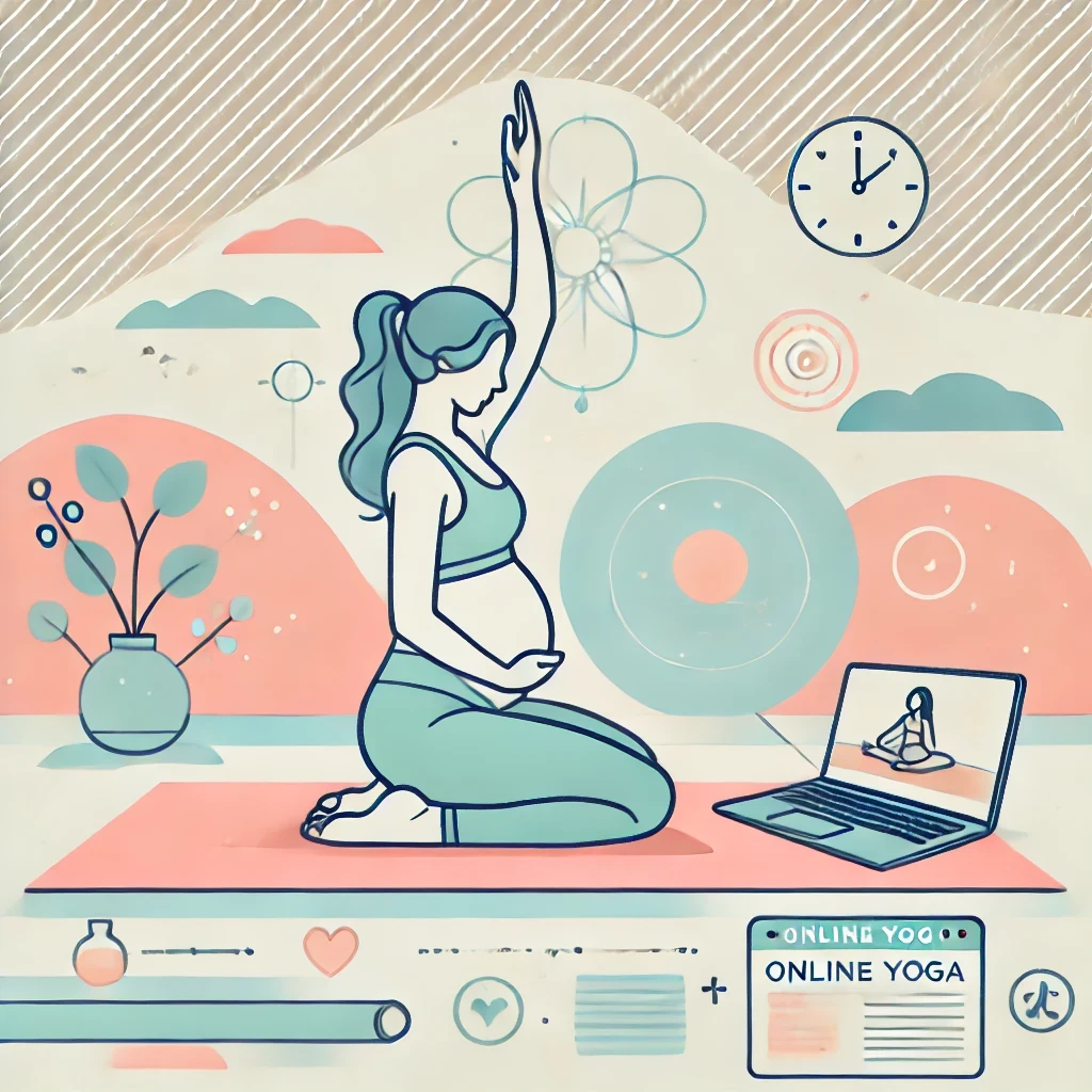 Why Online Yoga is a Great Option for Busy or High-Risk Pregnancies